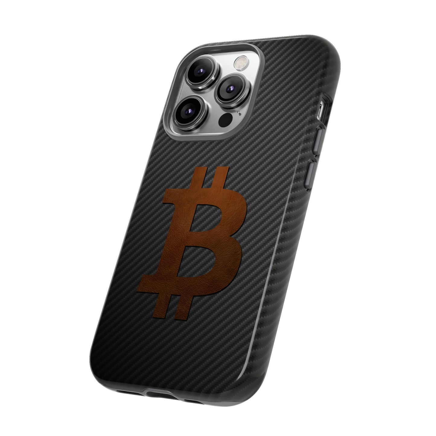 Bitcoin Fiber Brown Leather Case In N Out Crypto