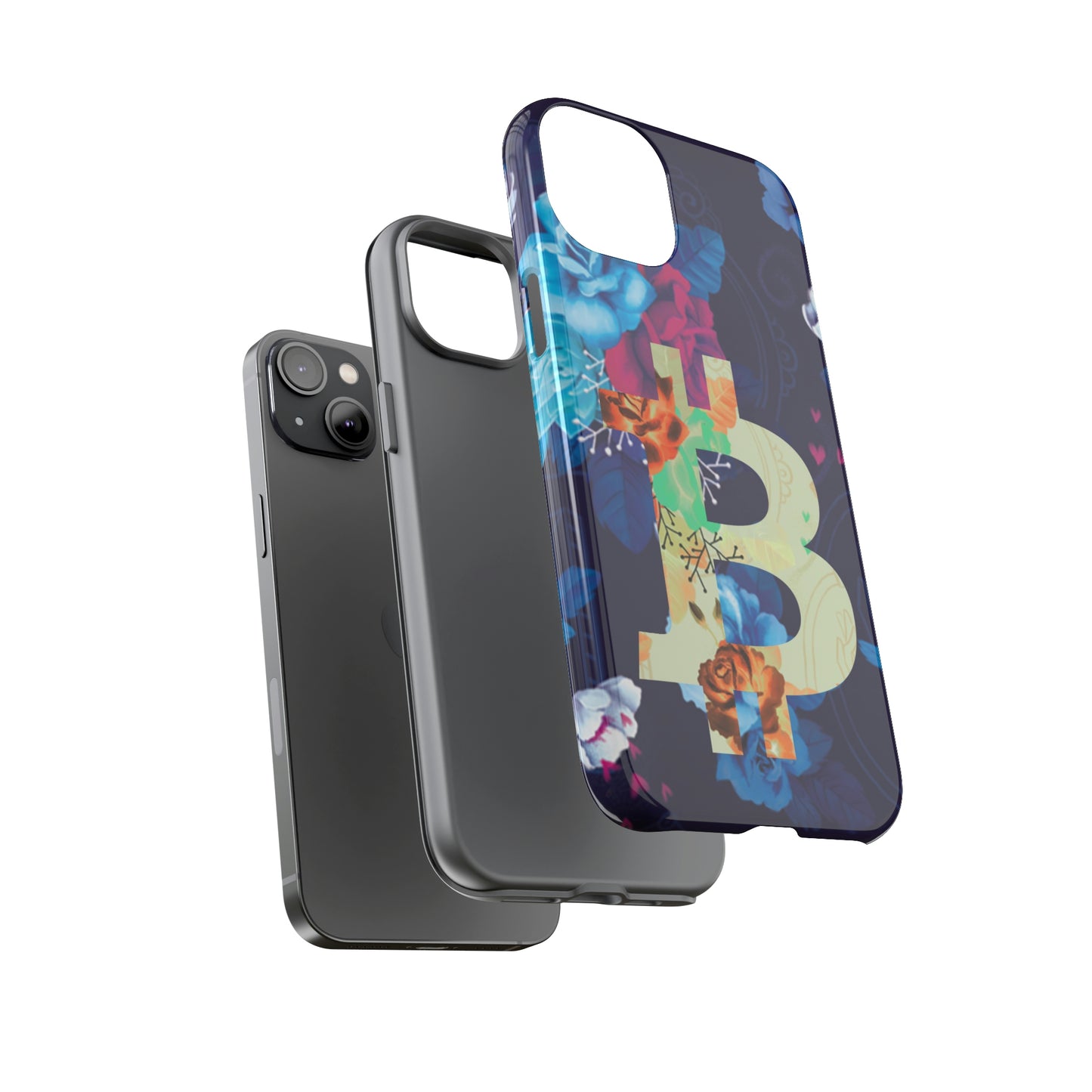 Bitcoin Flowers Art Case In N Out Crypto
