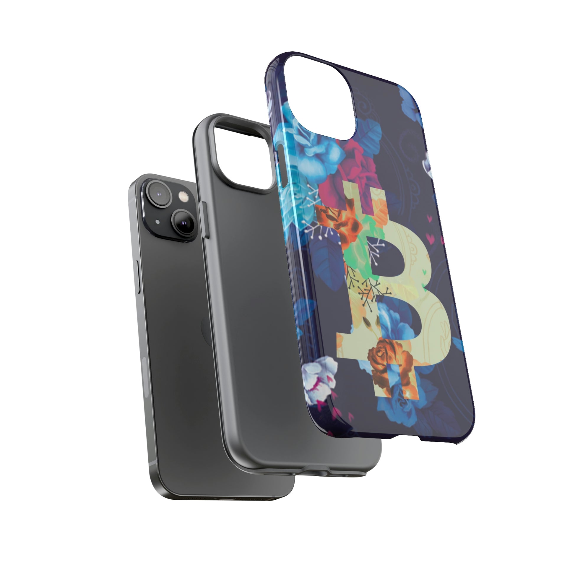 Bitcoin Flowers Art Case In N Out Crypto