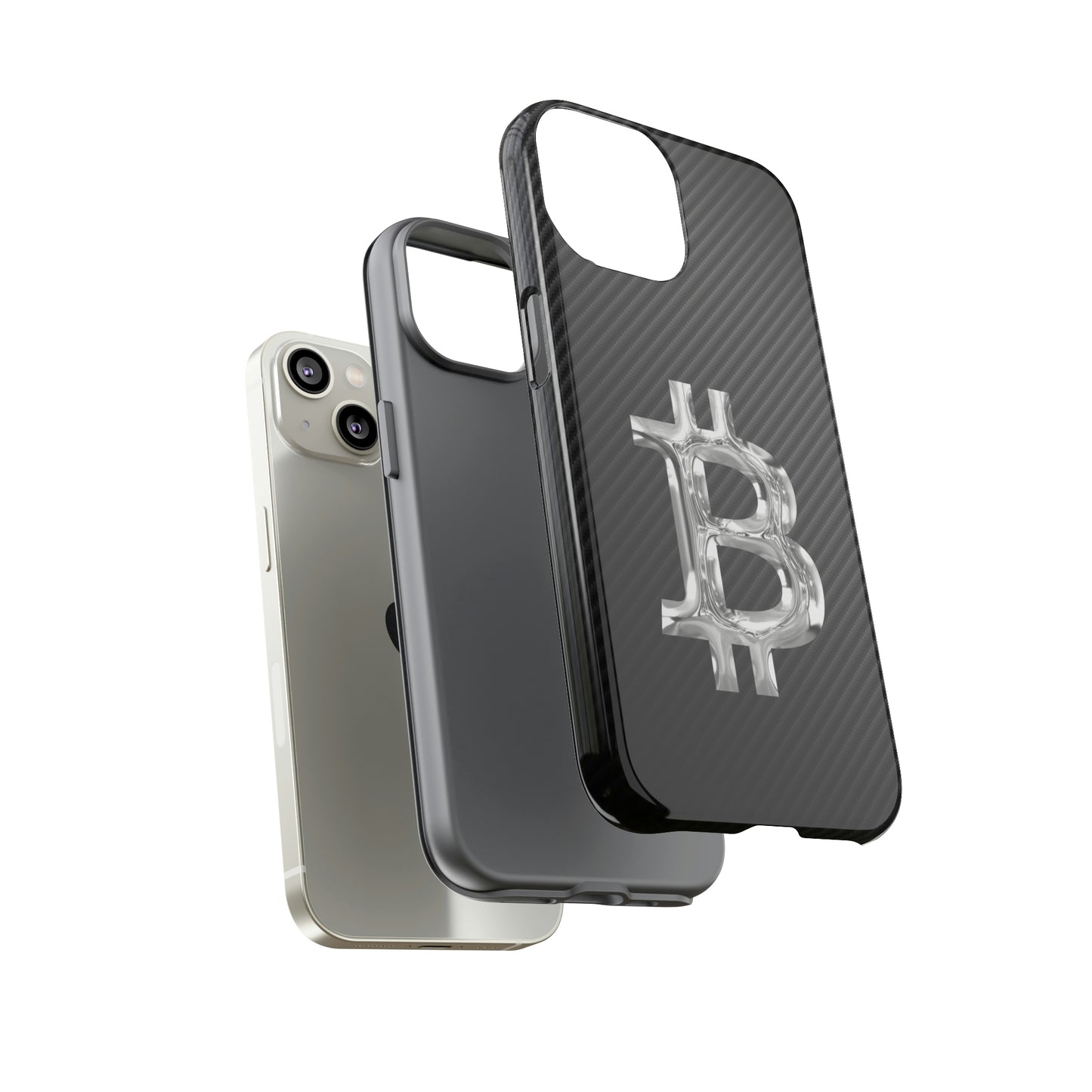 Bitcoin Carbon Fiber Tough Case In N Out Crypto