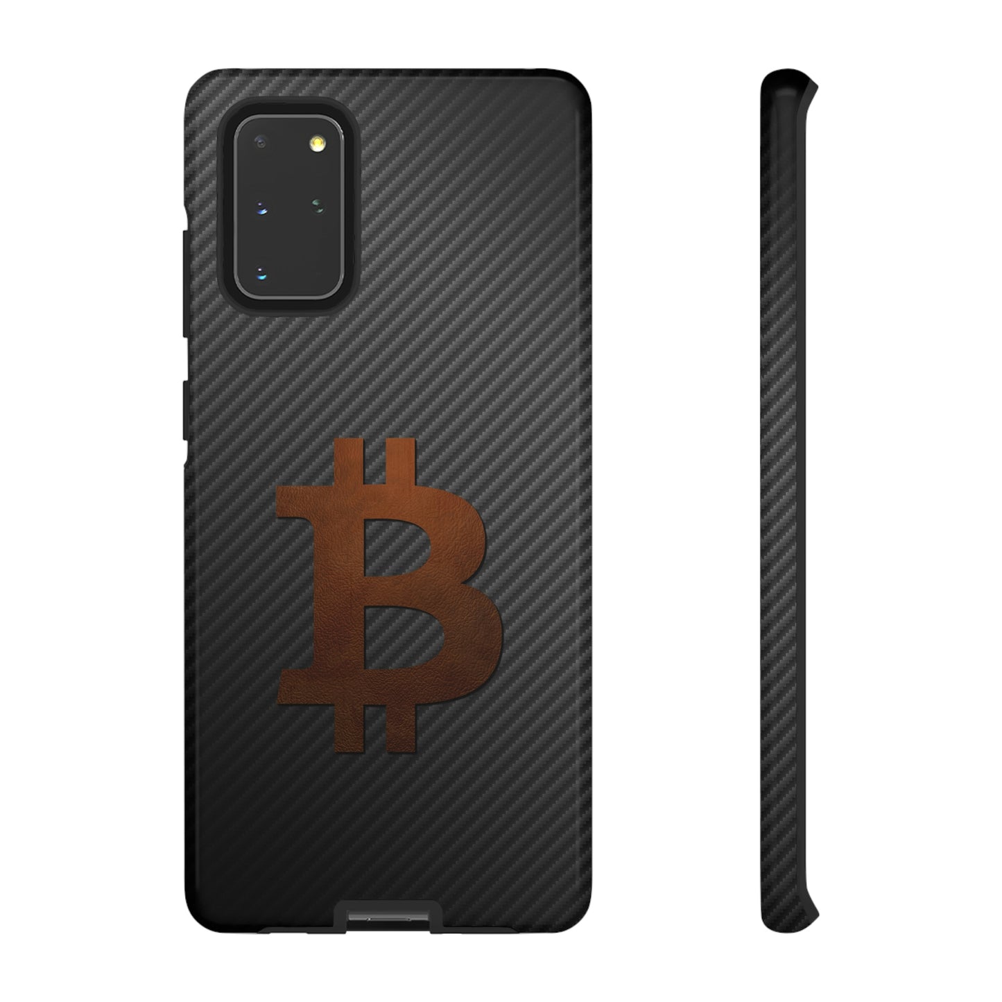 Bitcoin Fiber Brown Leather Case In N Out Crypto
