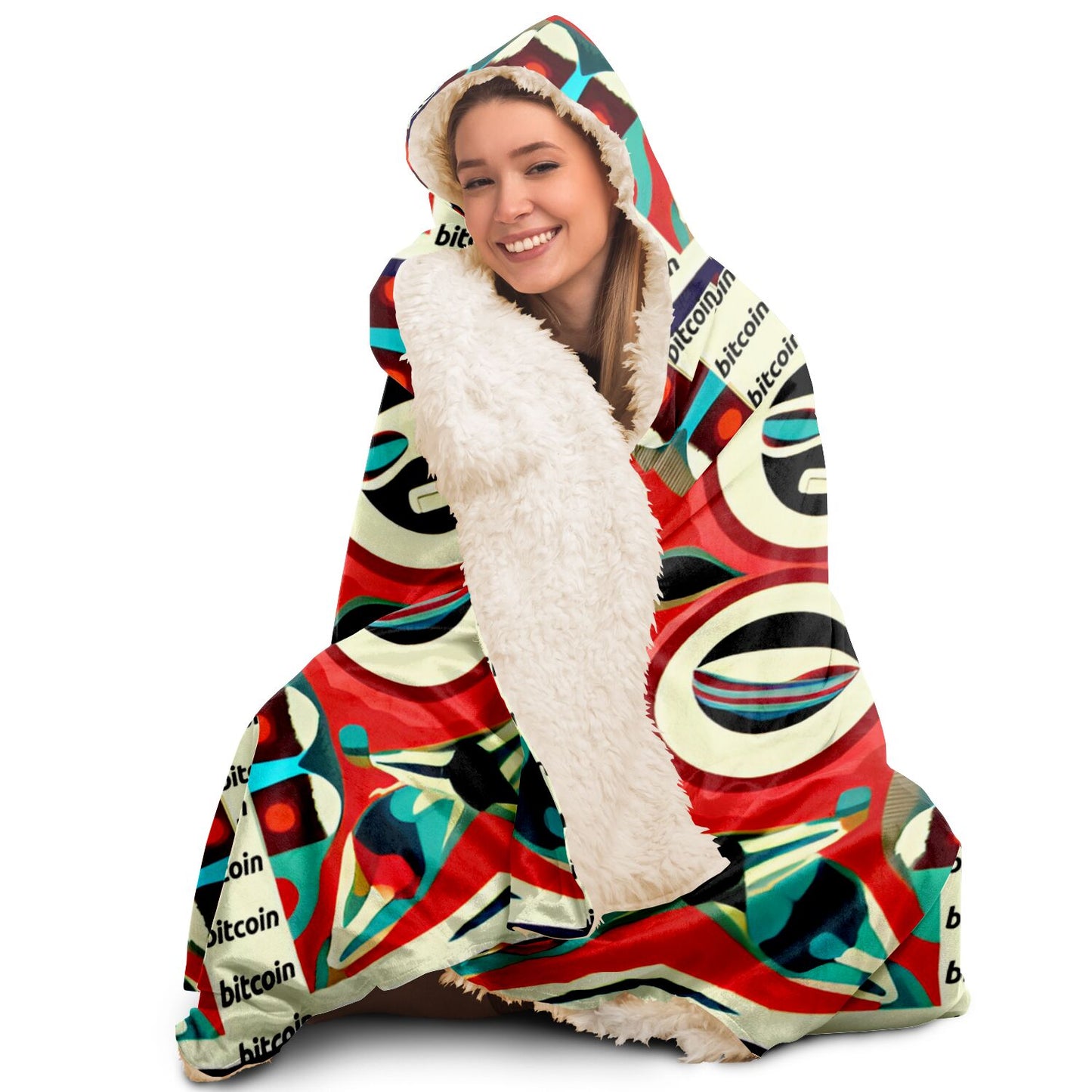 Bitcoin Myto Hooded Blanket In N Out Crypto