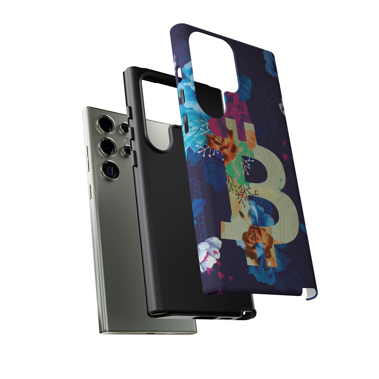Bitcoin Flowers Art Case In N Out Crypto