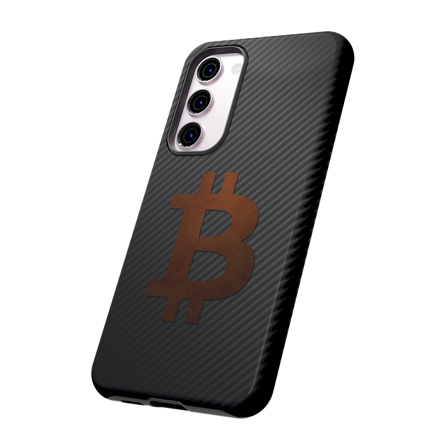 Bitcoin Fiber Brown Leather Case In N Out Crypto