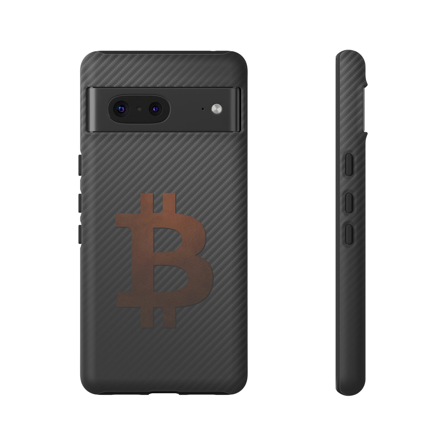 Bitcoin Fiber Brown Leather Case In N Out Crypto