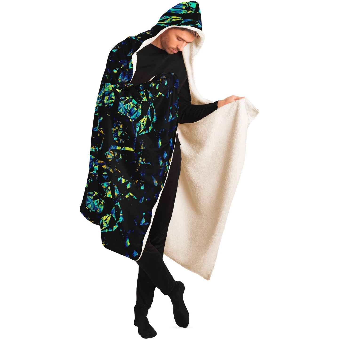 Bitcoin Solo Hooded Blanket In N Out Crypto