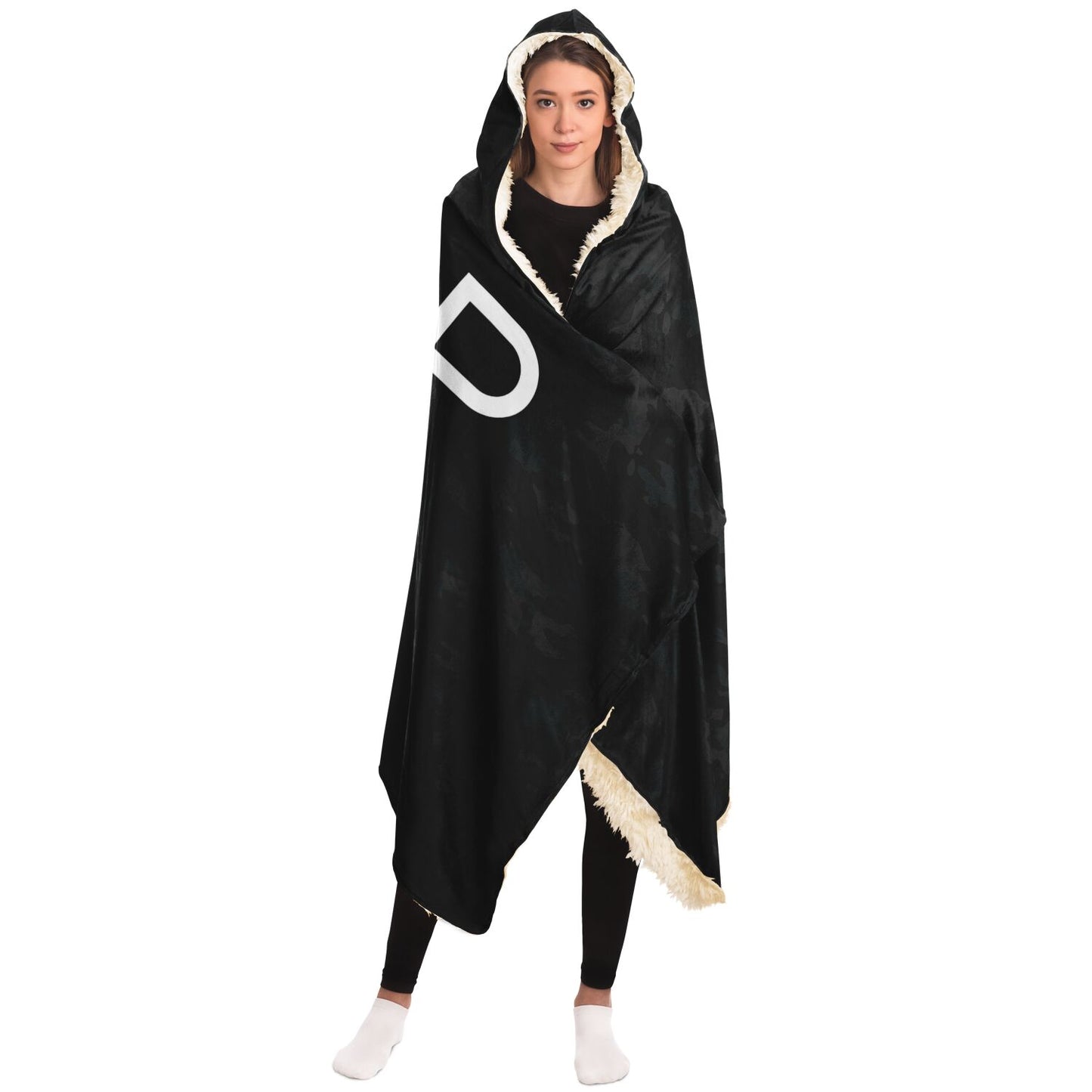 Xrp Army Dark Camo Hooded Blanket