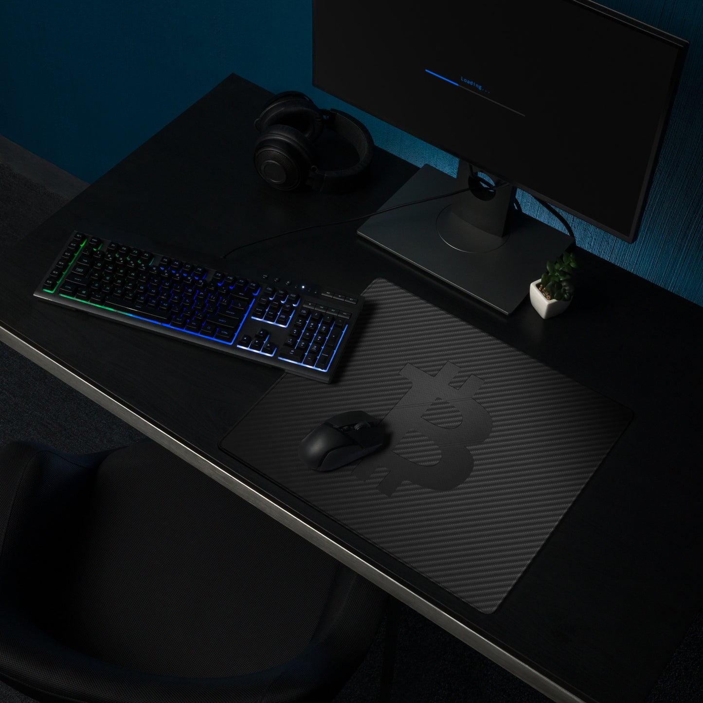 Bitcoin Luxe Gaming Pad