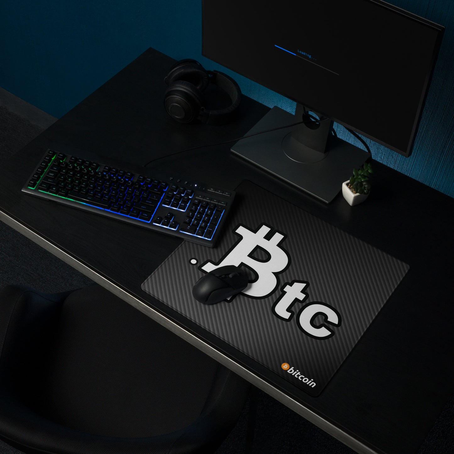 Bitcoin Btc Gaming Mouse Pad
