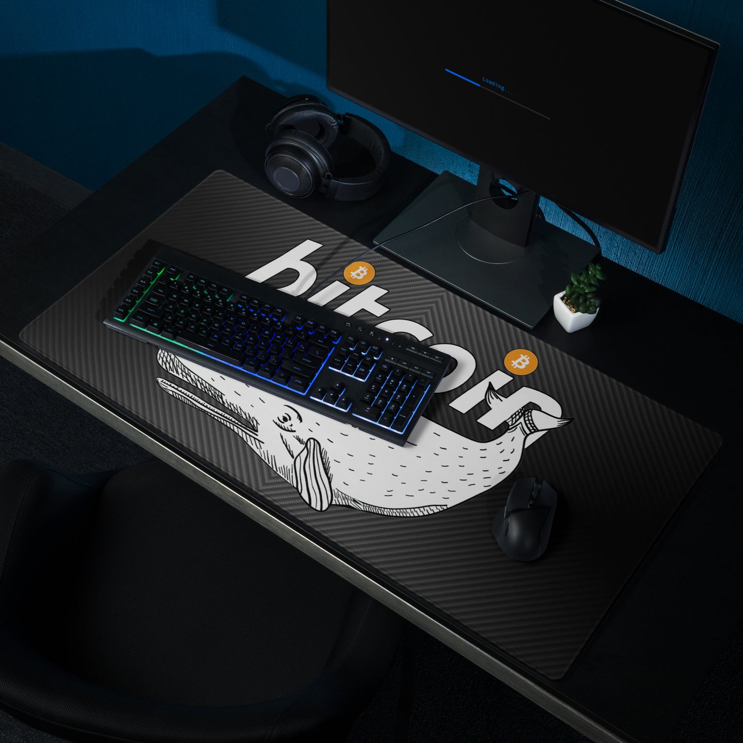 Bitcoin Whales Gaming Mouse Pad