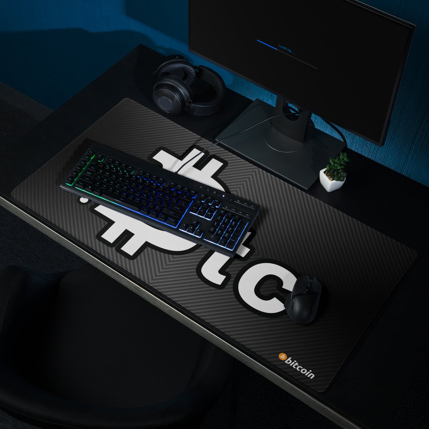 Bitcoin Btc Gaming Mouse Pad