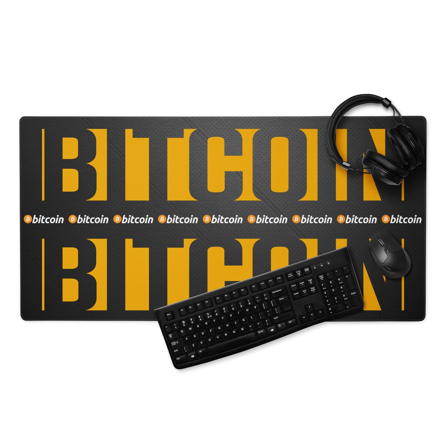 Bitcoin Danger Gaming Mouse Pad