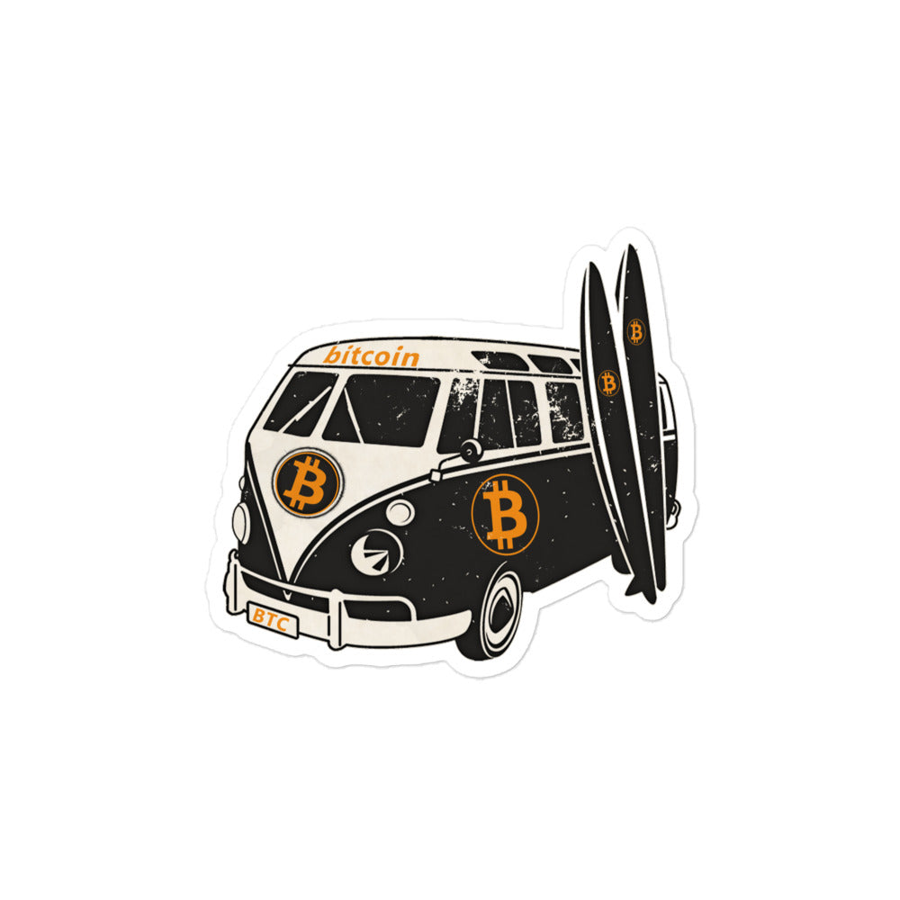 Bitcoin Laguna Sticker | bitcoin-laguna2 | PRINTFUL