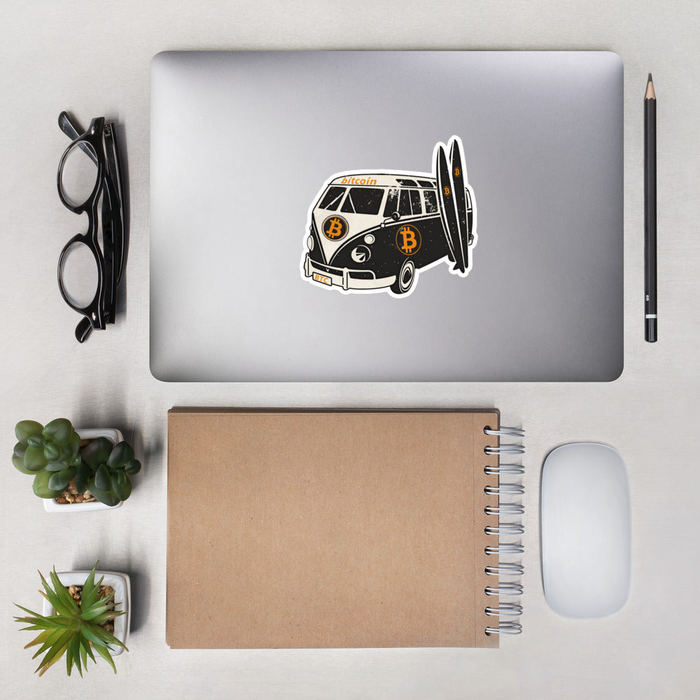 Bitcoin Laguna Sticker | bitcoin-laguna2 | PRINTFUL