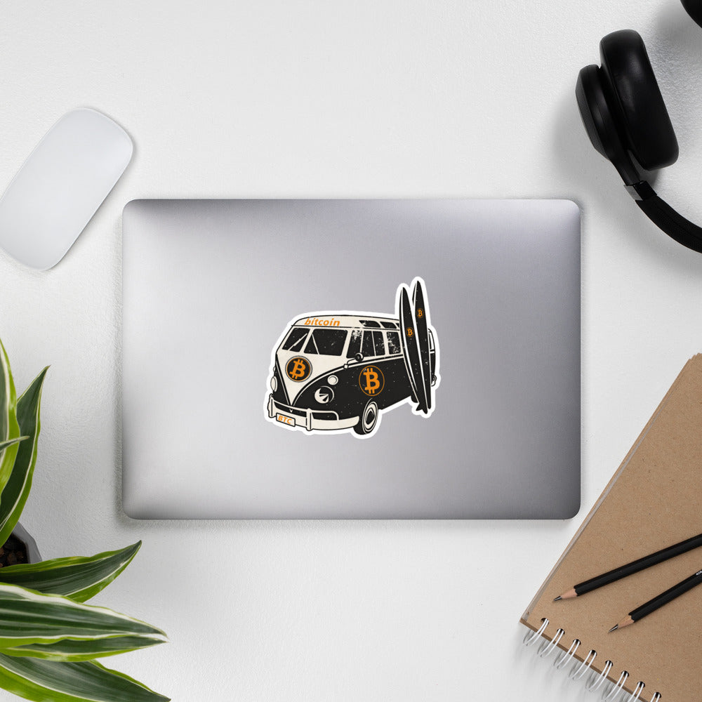Bitcoin Laguna Sticker | bitcoin-laguna2 | PRINTFUL
