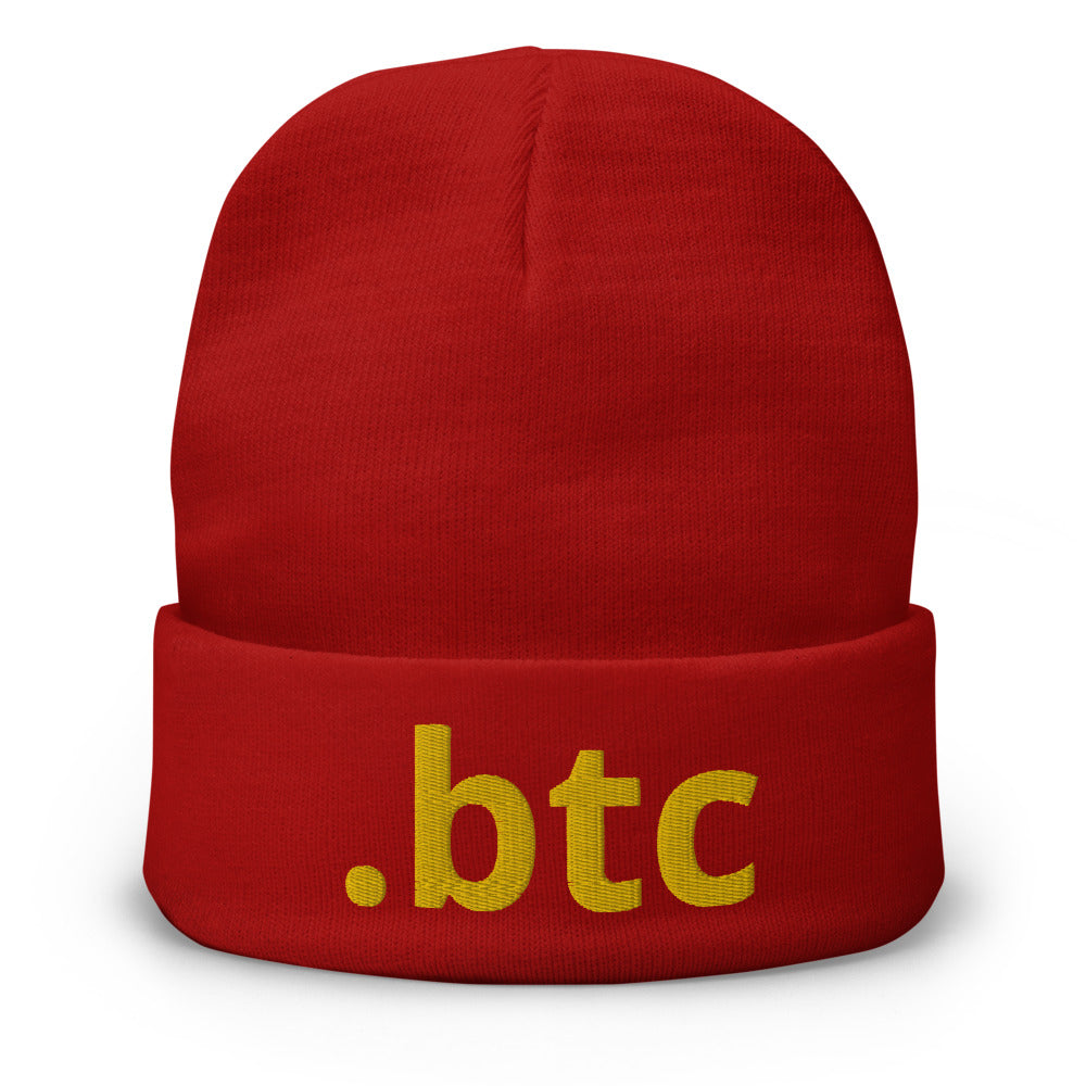 Btc Bitcoin Embroidered | Hats | btc-bitcoin-embroidered | printful