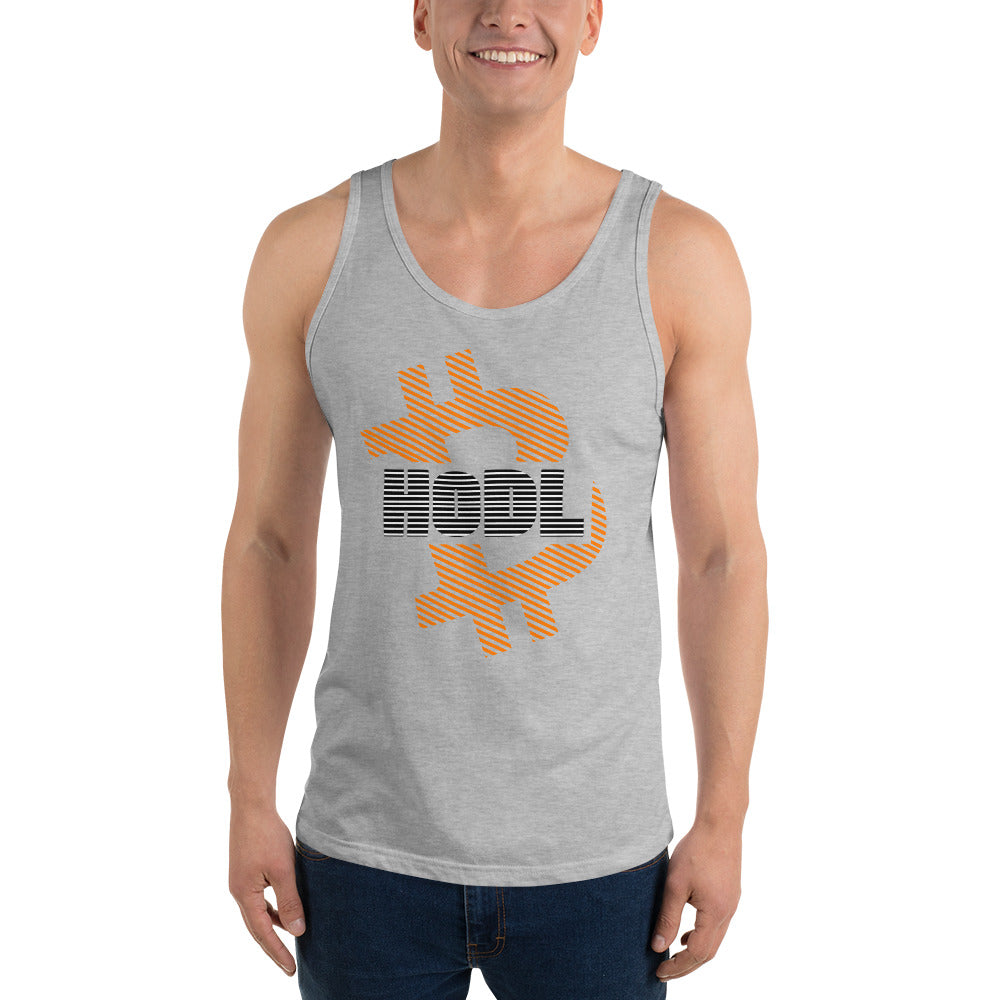 Bitcoin Hodl Stripes Tank printful