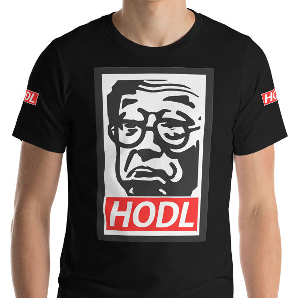 SATOSHI NAKAMOTO | Shirts & Tops | short-sleeve-unisex-t-shirt | printful