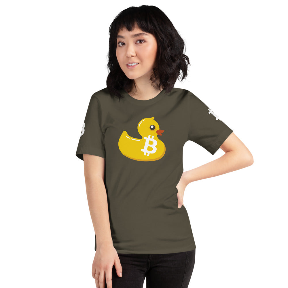 BITCOIN DUCK | Shirts & Tops | bitcoin-duck | printful