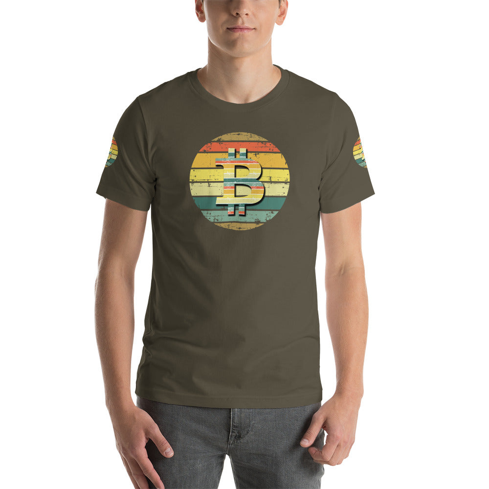 BITCOIN Sunset | Shirts & Tops | bitcoin-sunset-tee | printful