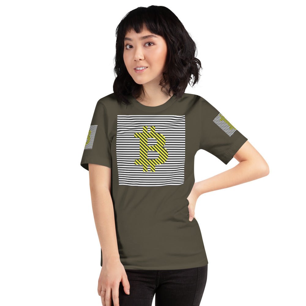 Bitcoin Abstract | Shirts & Tops | bitcoin-astract | PRINTFUL