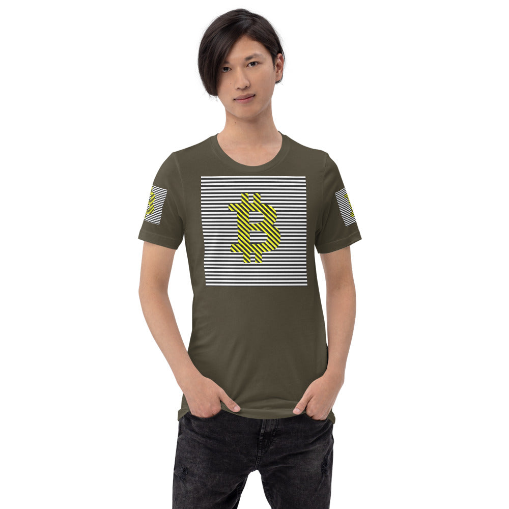 Bitcoin Abstract | Shirts & Tops | bitcoin-astract | PRINTFUL