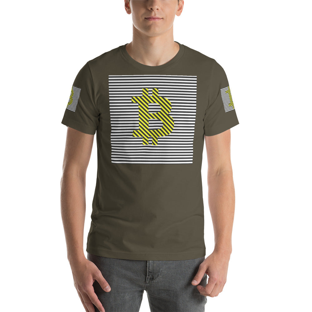 Bitcoin Abstract | Shirts & Tops | bitcoin-astract | PRINTFUL