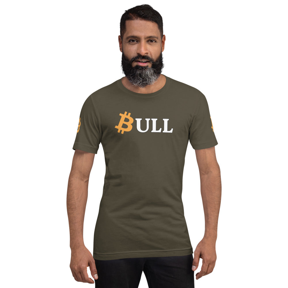 Bitcoin Bull | Shirts & Tops | bitcoin-bull-tee | printful