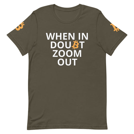 Bitcoin Zoom Out | Shirts & Tops | bitcoin-zom-out-tee | printful