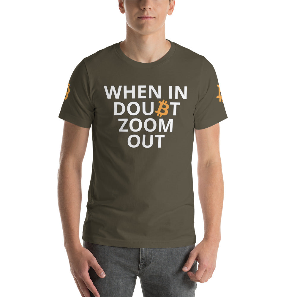 Bitcoin Zoom Out | Shirts & Tops | bitcoin-zom-out-tee | printful