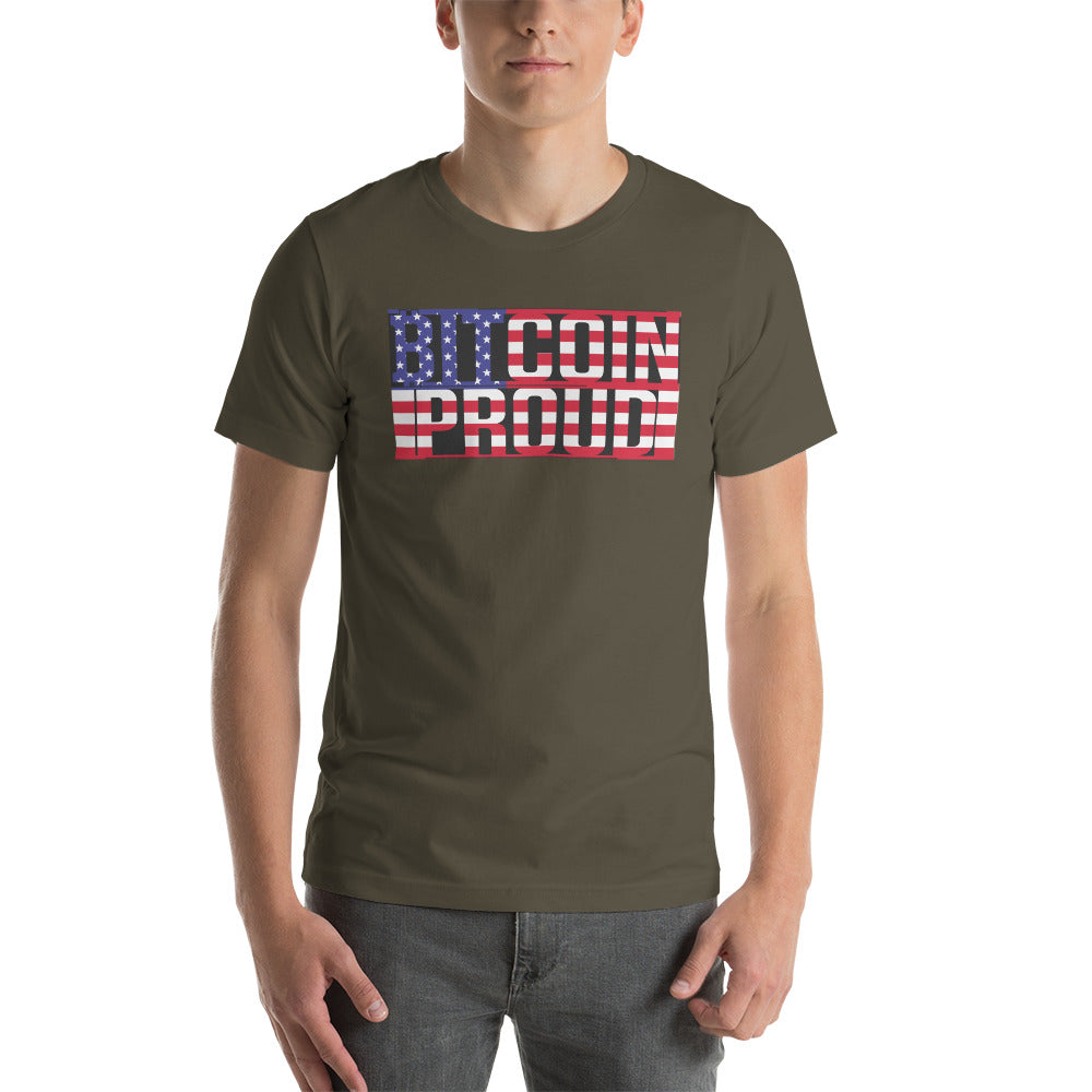 Bitcoin American Proud Flag | Shirts & Tops | bitcoin-american-proud-flag-tee | In-N-Out Crypto