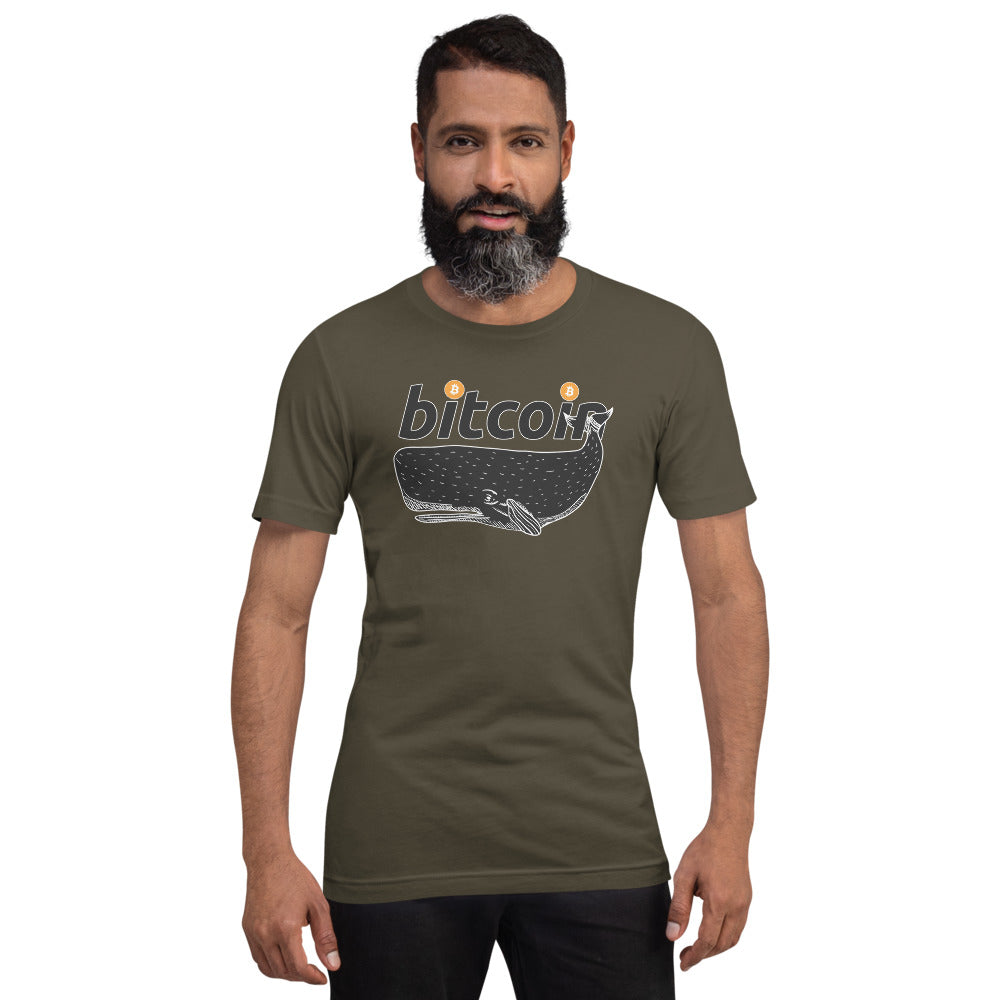 Bitcoin Whale | Shirts & Tops | bitcoin-whale-tee | printful