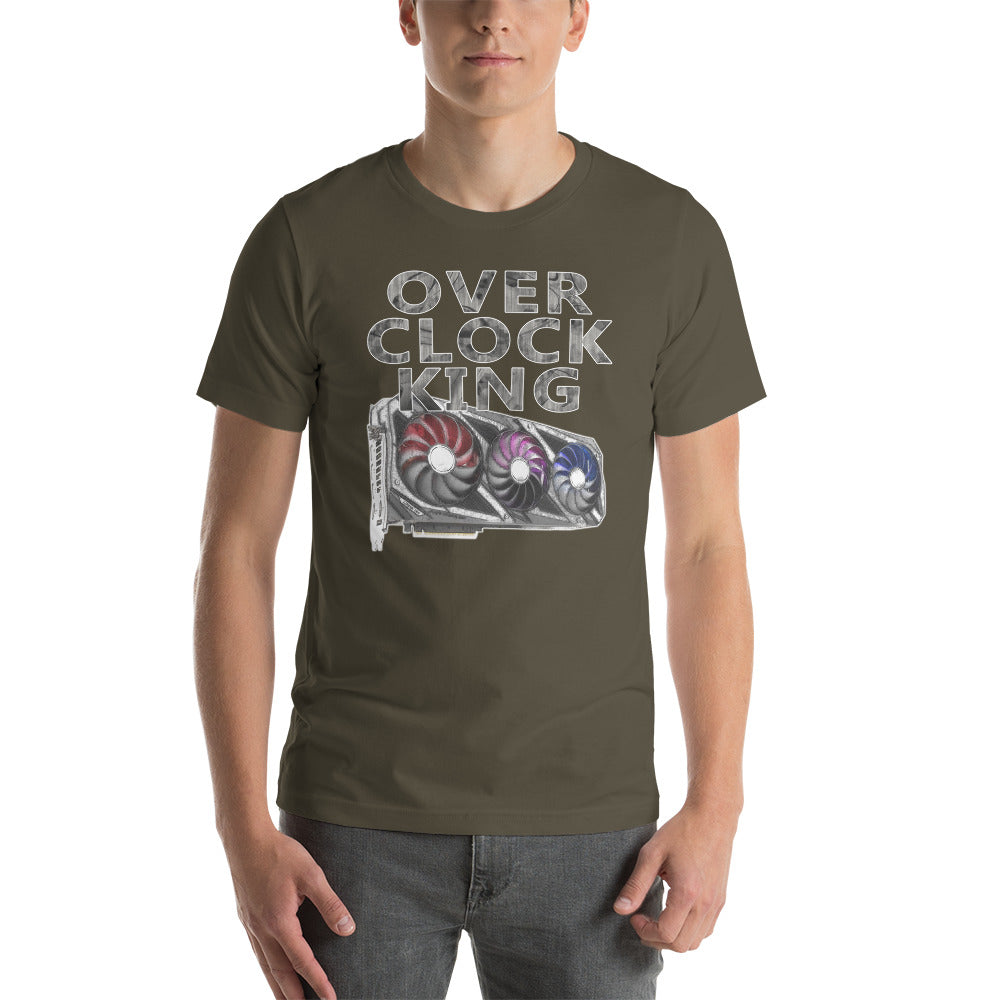 Over Clock King | Shirts & Tops | over-clock-king-tee | printful