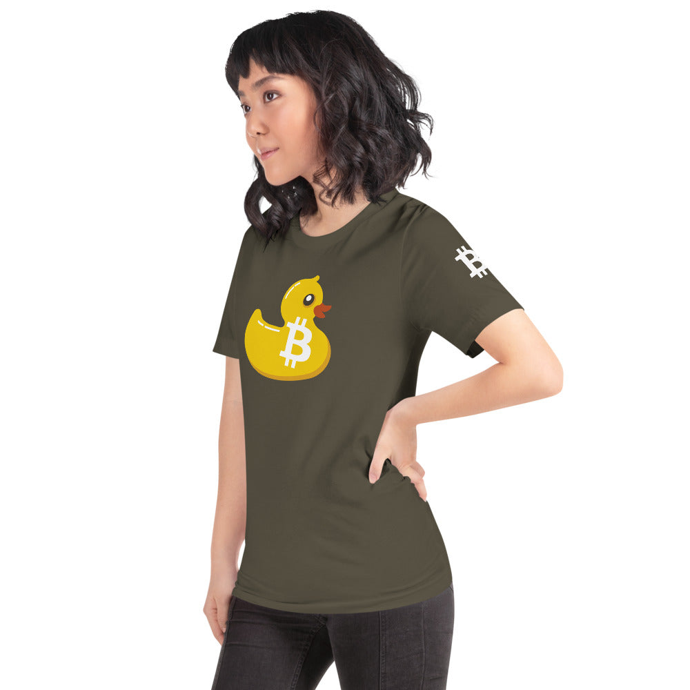 BITCOIN DUCK | Shirts & Tops | bitcoin-duck | printful