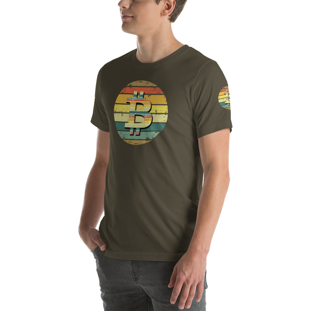 BITCOIN Sunset | Shirts & Tops | bitcoin-sunset-tee | printful