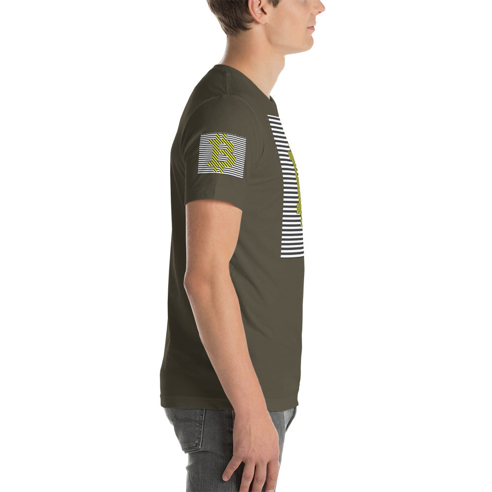 Bitcoin Abstract | Shirts & Tops | bitcoin-astract | PRINTFUL