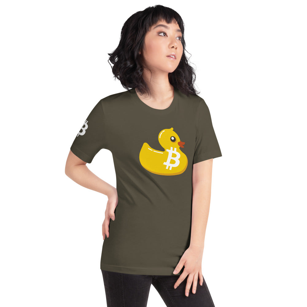 BITCOIN DUCK | Shirts & Tops | bitcoin-duck | printful