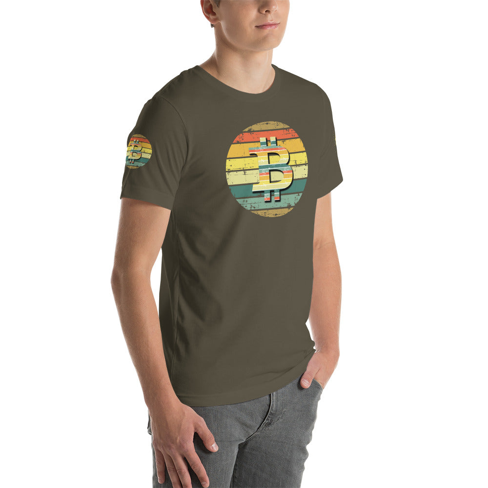 BITCOIN Sunset | Shirts & Tops | bitcoin-sunset-tee | printful
