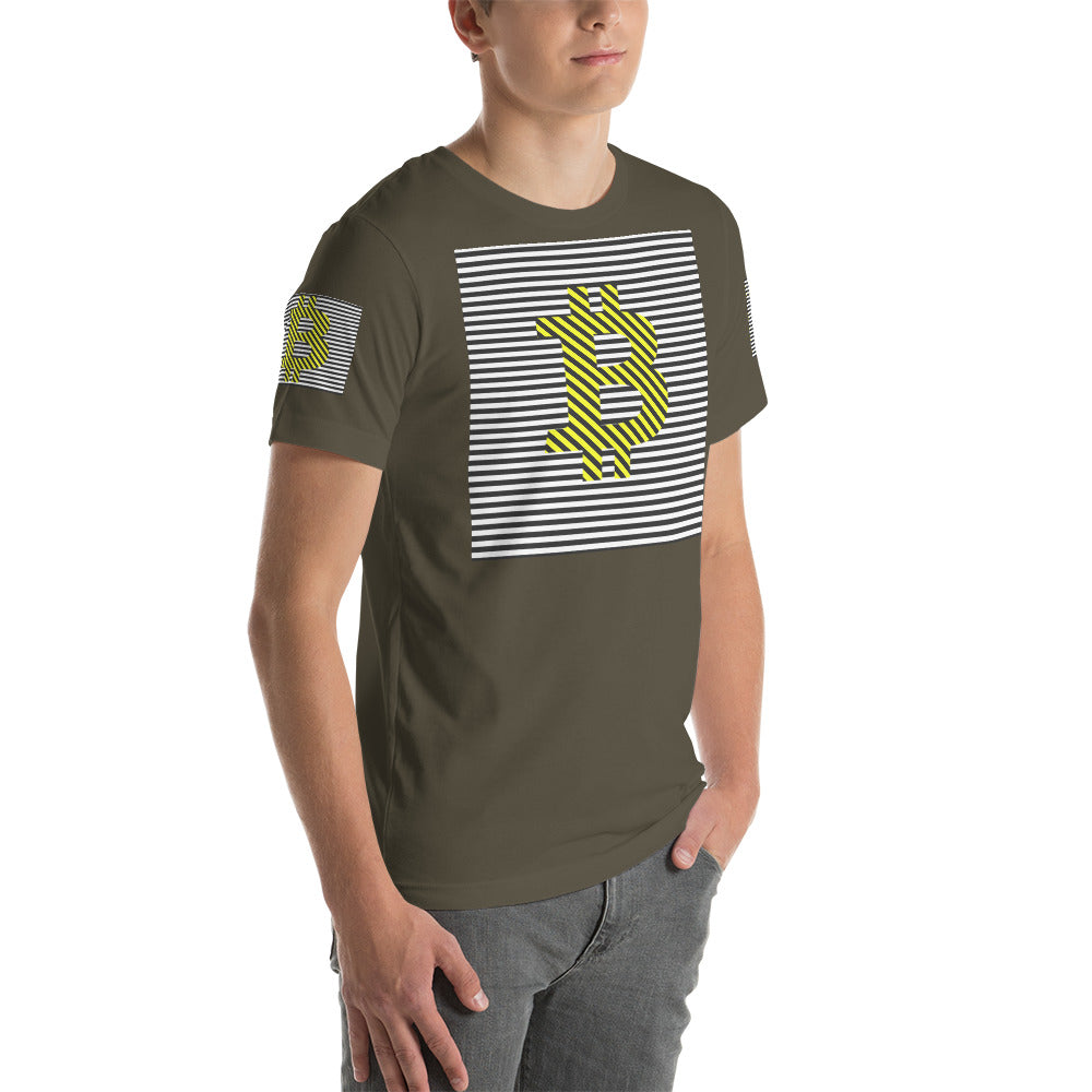 Bitcoin Abstract | Shirts & Tops | bitcoin-astract | PRINTFUL