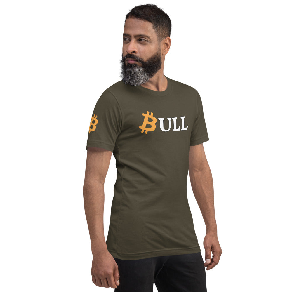 Bitcoin Bull | Shirts & Tops | bitcoin-bull-tee | printful
