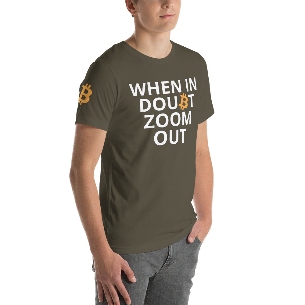 Bitcoin Zoom Out | Shirts & Tops | bitcoin-zom-out-tee | printful
