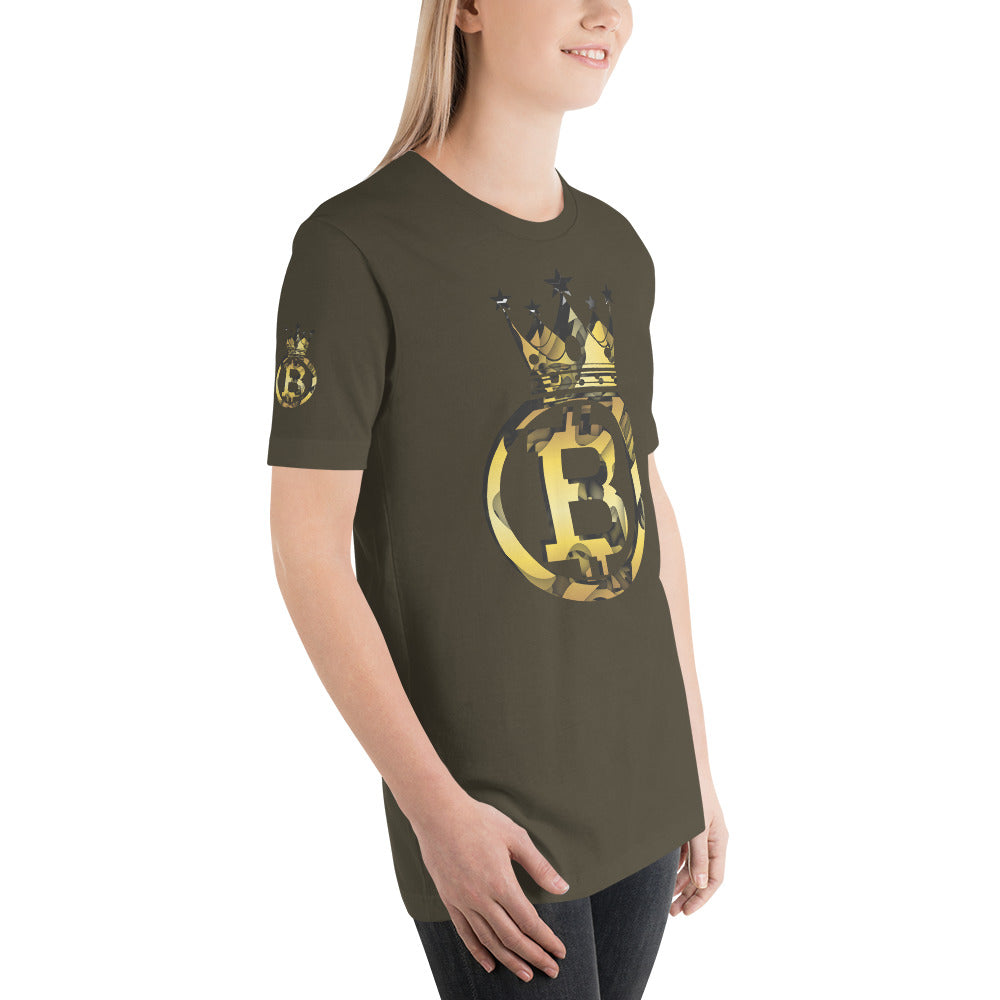 Bitcoin Royal | Shirts & Tops | bitcoin-royal-tee | printful