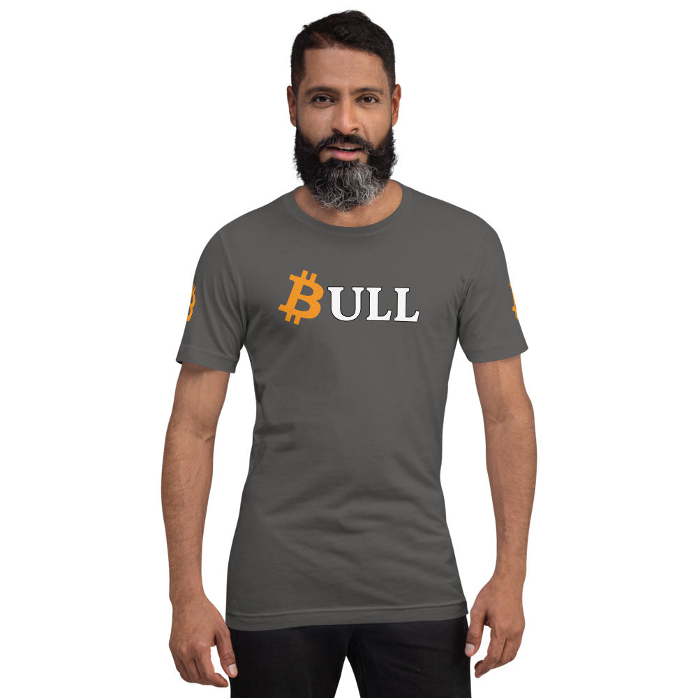 Bitcoin Bull | Shirts & Tops | bitcoin-bull-tee | printful