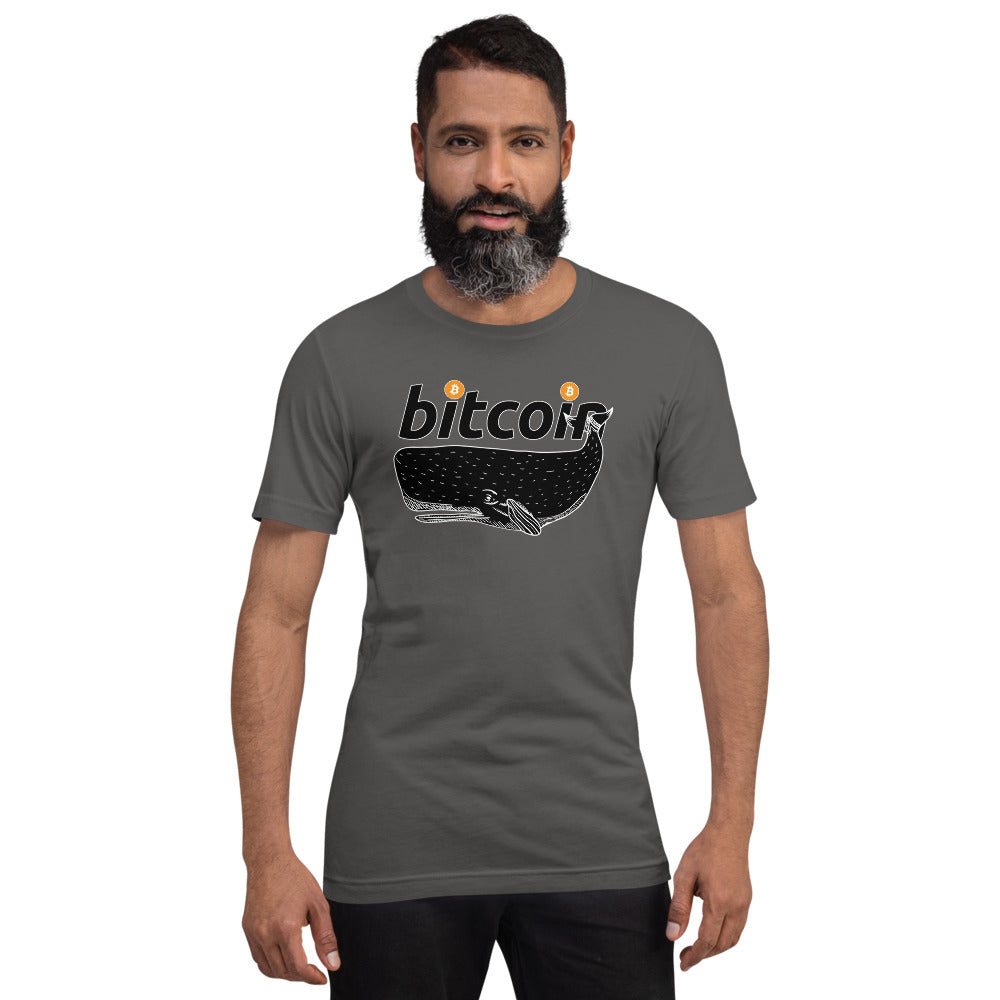 Bitcoin Whale | Shirts & Tops | bitcoin-whale-tee | printful
