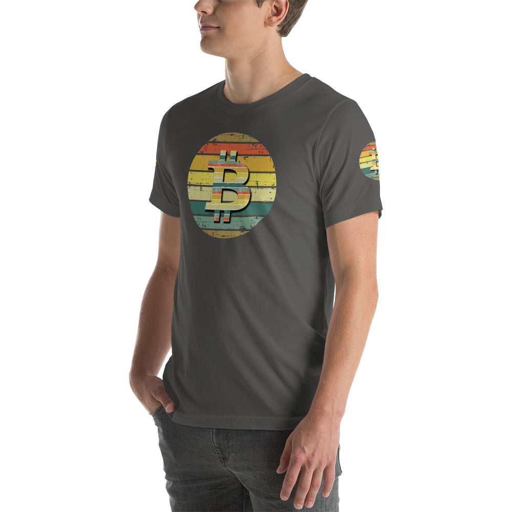 BITCOIN Sunset | Shirts & Tops | bitcoin-sunset-tee | printful