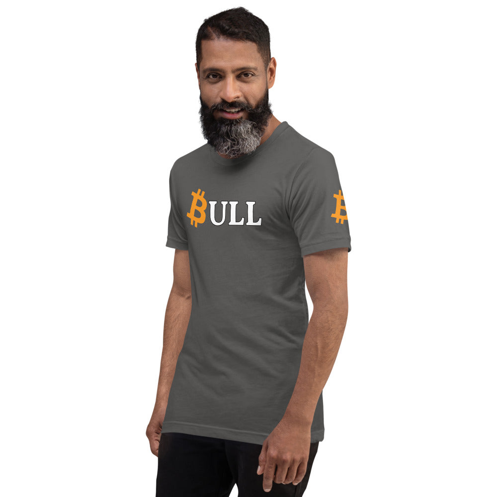 Bitcoin Bull | Shirts & Tops | bitcoin-bull-tee | printful