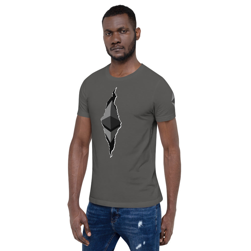 Ethereum Tear | Shirts & Tops | ethereum-tear-tee | printful