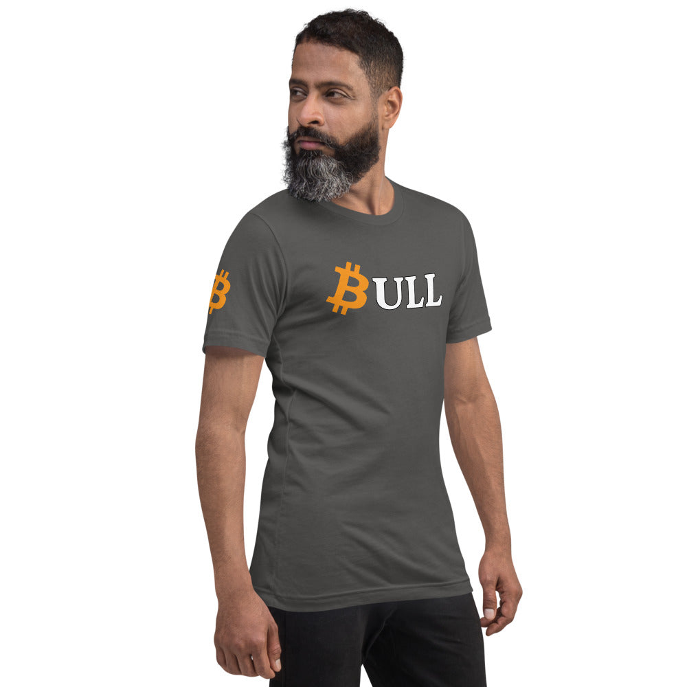 Bitcoin Bull | Shirts & Tops | bitcoin-bull-tee | printful