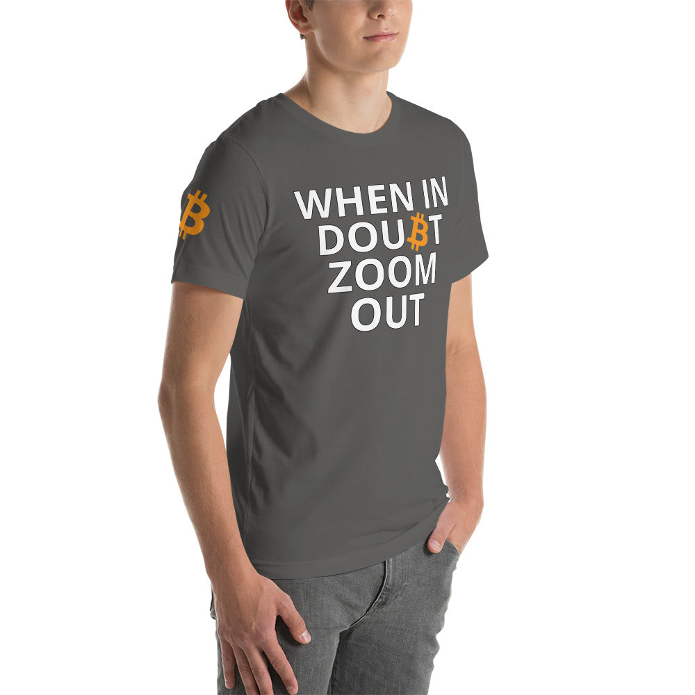 Bitcoin Zoom Out | Shirts & Tops | bitcoin-zom-out-tee | printful