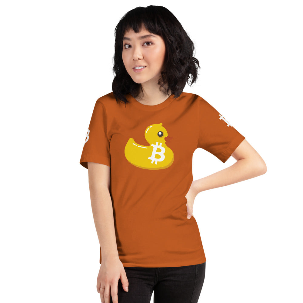 BITCOIN DUCK | Shirts & Tops | bitcoin-duck | printful